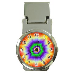 Psychedelic Explosion Money Clip Watches by Filthyphil