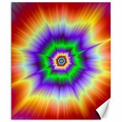 Psychedelic Explosion Canvas 20  X 24  by Filthyphil