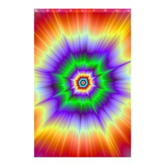 Psychedelic Explosion Shower Curtain 48  X 72  (small)  by Filthyphil