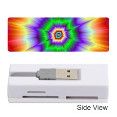 Psychedelic Explosion Memory Card Reader (stick) by Filthyphil