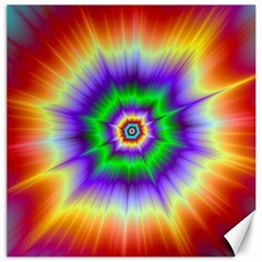 Psychedelic Big Bang Canvas 16  X 16  by Filthyphil