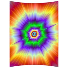 Psychedelic Big Bang Back Support Cushion by Filthyphil