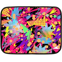 Psychedelic Geometry Fleece Blanket (mini)