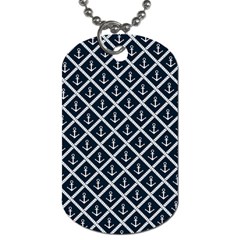 Anchors  Dog Tag (one Side)