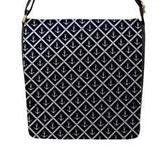 Anchors  Flap Closure Messenger Bag (l)