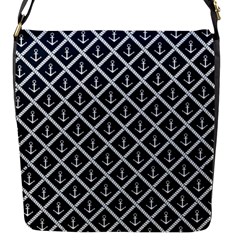 Anchors  Flap Closure Messenger Bag (s)