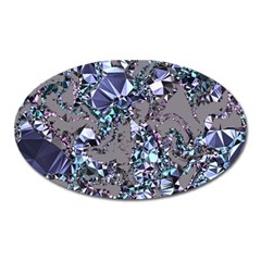 Crystal Puke Oval Magnet by MRNStudios