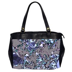 Crystal Puke Oversize Office Handbag (2 Sides) by MRNStudios
