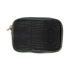 Black Crocodile Skin Coin Purse by LoolyElzayat