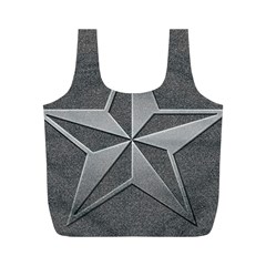 Star Grey Full Print Recycle Bag (m)