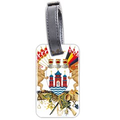 Greater Coat Of Arms Of Copenhagen Luggage Tag (two Sides) by abbeyz71