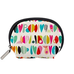 Scandinavian Folk Art Halfsies Accessory Pouch (small) by andStretch