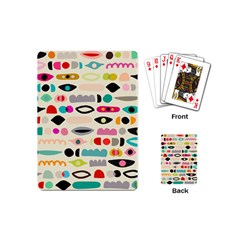 Scandinavian Folk Art Eye Spy Playing Cards Single Design (Mini)