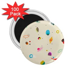 Dots, Spots, And Whatnot 2 25  Magnets (100 Pack)  by andStretch