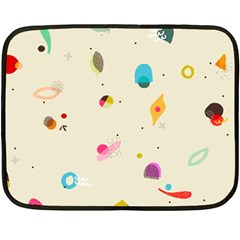 Dots, Spots, And Whatnot Fleece Blanket (mini) by andStretch