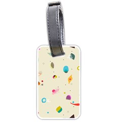 Dots, Spots, And Whatnot Luggage Tag (one Side) by andStretch