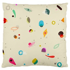 Dots, Spots, And Whatnot Standard Flano Cushion Case (one Side) by andStretch