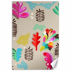 Scandinavian Foliage Fun Canvas 12  X 18  by andStretch