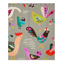 Scandinavian Birds Feather Weather Shower Curtain 60  X 72  (medium)  by andStretch