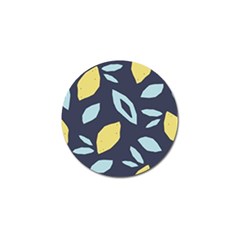 Laser Lemon Navy Golf Ball Marker by andStretch