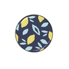 Laser Lemon Navy Hat Clip Ball Marker (4 pack)