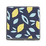 Laser Lemon Navy Memory Card Reader (Square 5 Slot) Front