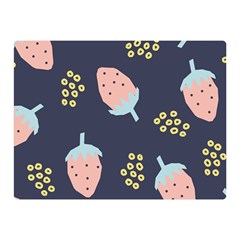 Strawberry Fields Double Sided Flano Blanket (mini)  by andStretch