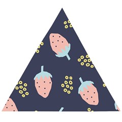 Strawberry Fields Wooden Puzzle Triangle by andStretch