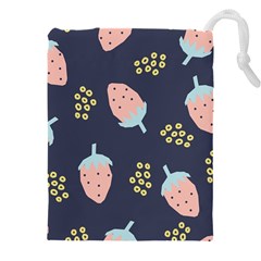 Strawberry Fields Drawstring Pouch (4xl) by andStretch