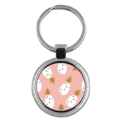 Pineapple Fields Key Chain (round) by andStretch