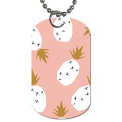 Pineapple Fields Dog Tag (two Sides) by andStretch