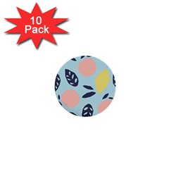 Orchard Fruits 1  Mini Buttons (10 Pack)  by andStretch