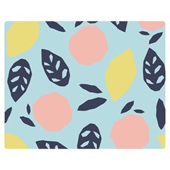 Orchard Fruits Double Sided Flano Blanket (medium)  by andStretch