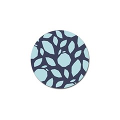 Orchard Fruits In Blue Golf Ball Marker by andStretch