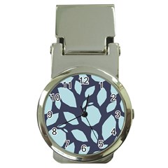 Orchard Fruits in Blue Money Clip Watches