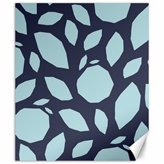 Orchard Fruits In Blue Canvas 20  X 24  by andStretch