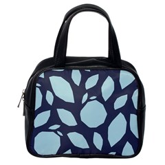 Orchard Fruits In Blue Classic Handbag (one Side) by andStretch