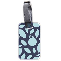 Orchard Fruits In Blue Luggage Tag (two Sides) by andStretch