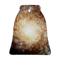 Galaxy Space Bell Ornament (two Sides) by Sabelacarlos