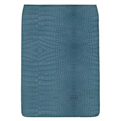 Turquoise Alligator Skin Removable Flap Cover (l) by LoolyElzayat