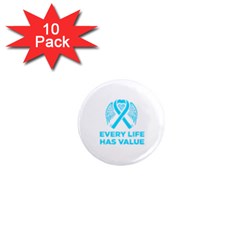 Child Abuse Prevention Support  1  Mini Magnet (10 Pack)  by artjunkie