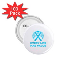 Child Abuse Prevention Support  1 75  Buttons (100 Pack)  by artjunkie