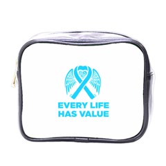 Child Abuse Prevention Support  Mini Toiletries Bag (one Side) by artjunkie