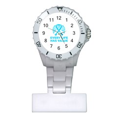 Child Abuse Prevention Support  Plastic Nurses Watch by artjunkie