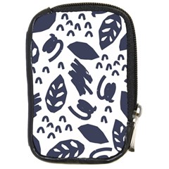 Orchard Leaves Compact Camera Leather Case