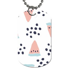 Watermelon Slice Dog Tag (one Side) by andStretch