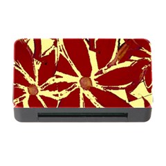 Flowery Fire Memory Card Reader With Cf by Janetaudreywilson