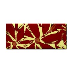 Flowery Fire Hand Towel by Janetaudreywilson