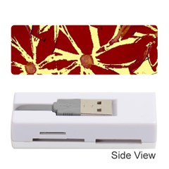 Flowery Fire Memory Card Reader (stick) by Janetaudreywilson