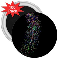 Galaxy Space 3  Magnets (100 pack)